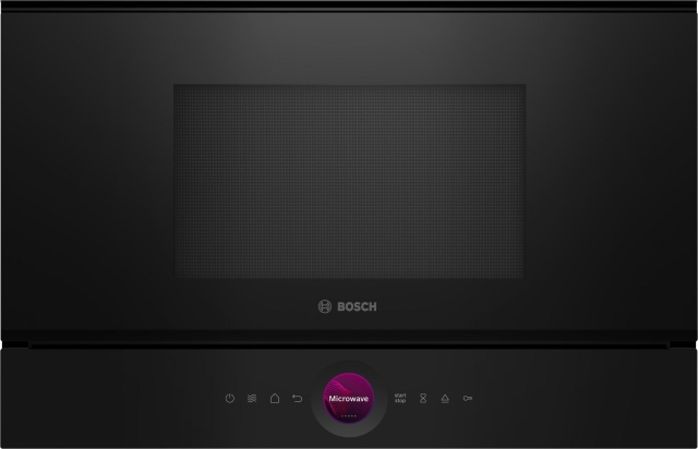 Bosch BFL7221B1 Serie 8 mikrovågsugn, svart