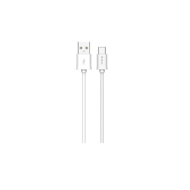 Devia kabel Smart EC066 USB - USB-C 2,0 m 2,1A vit