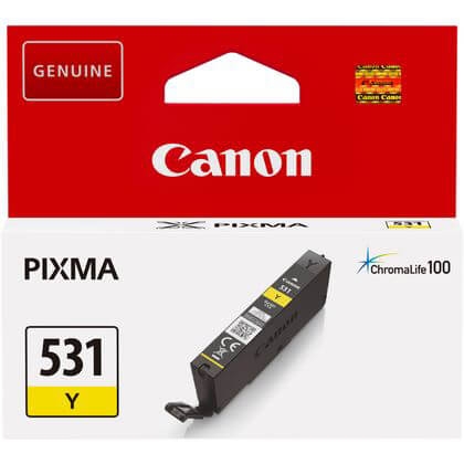 Canon Bläck 6121C001 CLI-531 Gul