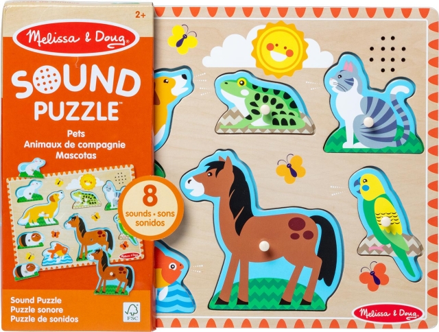 Melissa & Doug Ljudpussel husdjur