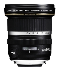 Canon EF-S 10-22mm f/3,5-4,5 USM zoomobjektiv med ultravidvinkel