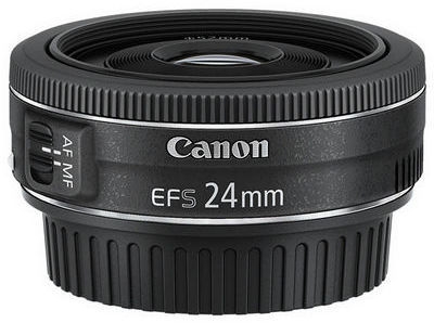 Canon EF-S 24 mm f/2,8 STM pannkaksobjektiv