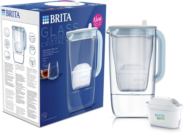 BRITA Glaskanna, glas, 1,5L
