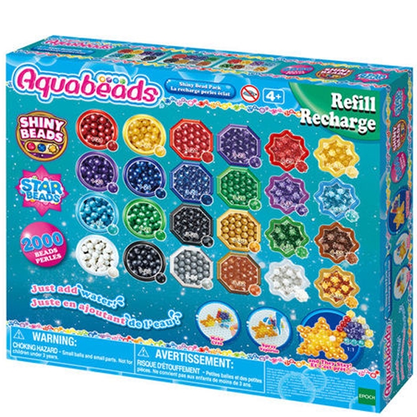 Aquabeads Glänsande pärlpaket (31995)