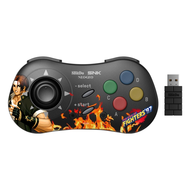 8Bitdo NEOGEO trådlös padda Kyo Kusanagi