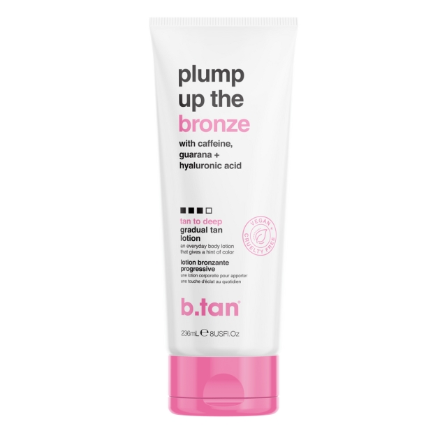 b.tan Plump Up The Bronze Tan To Deep Gradual Lotion 236 ml