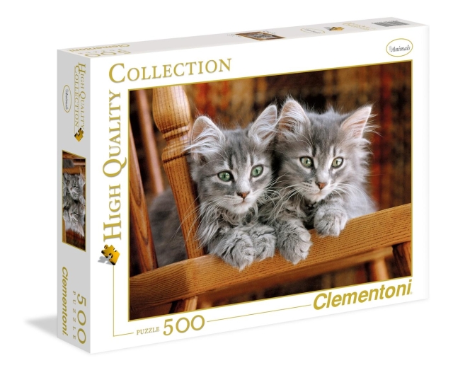 Clementoni 500 bitar High Quality Collection Kattungar