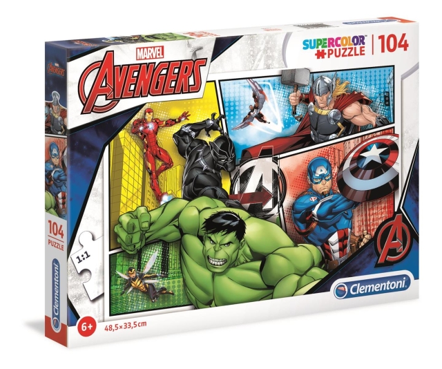 Clementoni 104 bitar Pussel Barn Avengers