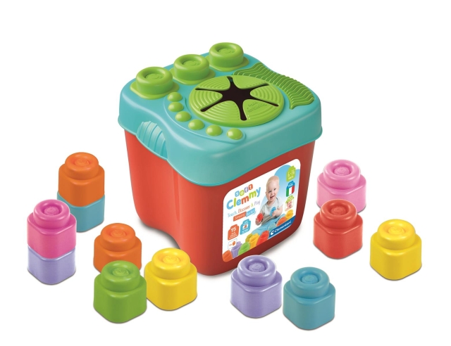 Clementoni Mjuk Clemmy hink för sensorisk lek