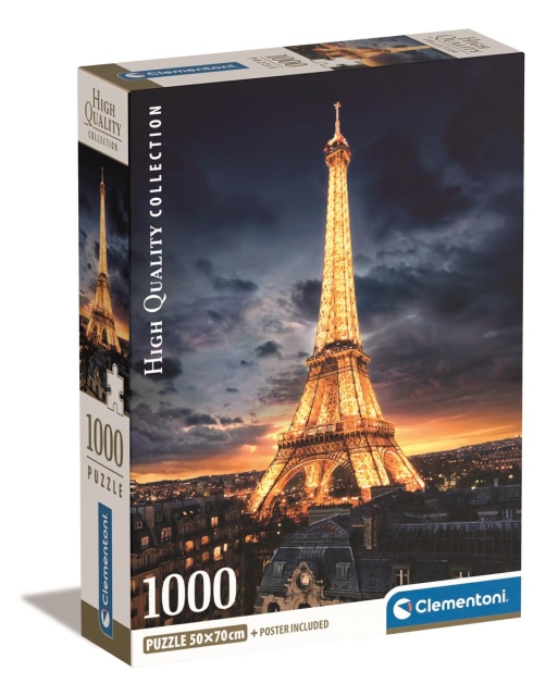 Clementoni 1000 st CB High Quality Collection Tour Eiffel