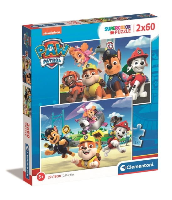 Clementoni 2x60 st Pussel Kids Special Collection Paw Patrol