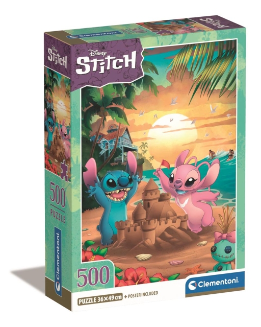 Clementoni 500 st CB Disney Stitch
