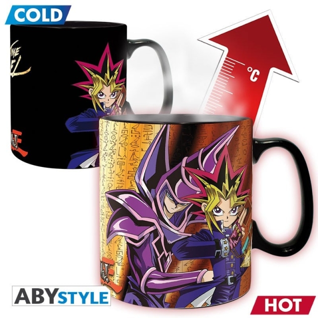 Abysse YU-GI-OH! - Mugg Värmeändring - 460 ml Yugi vs Kaïba