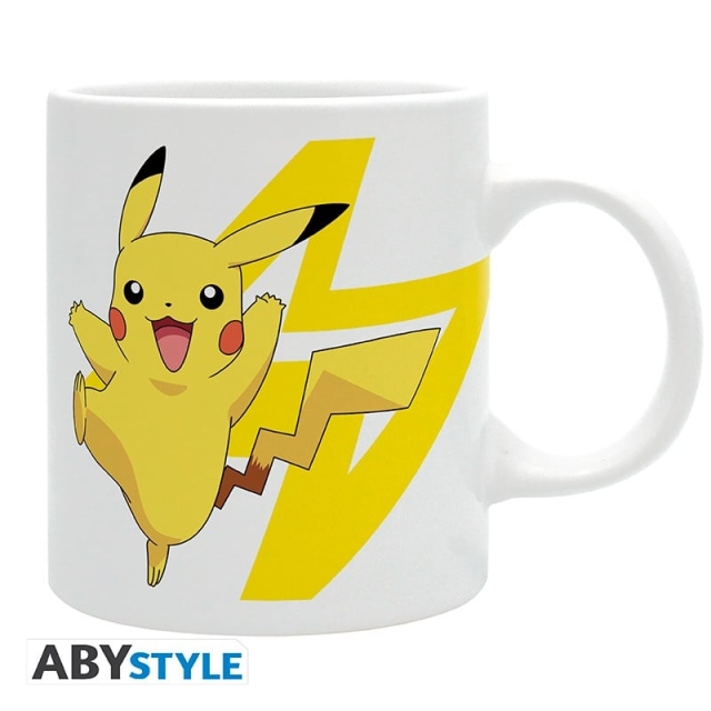 Abysse POKEMON - Mugg - 320 ml - Logotyp & Pikachu