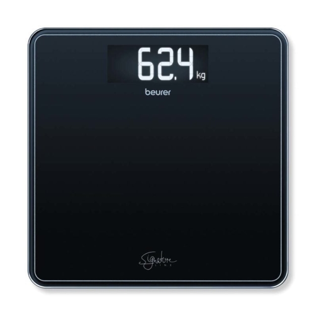 Beurer GS 400 Badrumsvåg Glas ( Svart ) - 5 års garanti
