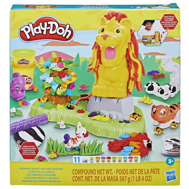 Play-Doh lekset Grown Mane Lion och vänner