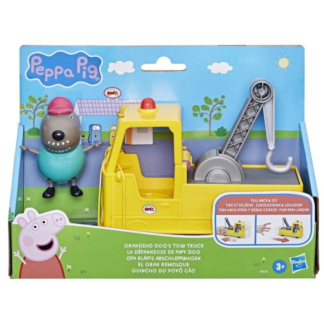 Hasbro Peppa Pig Morfar Hundar Bärgningsbil