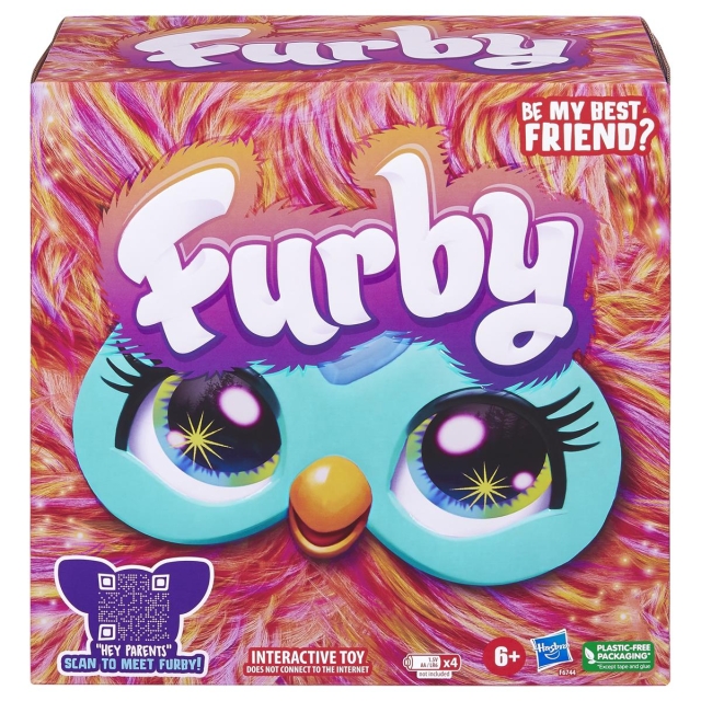 Hasbro Furby interaktiv plyschleksak Coral (EN)
