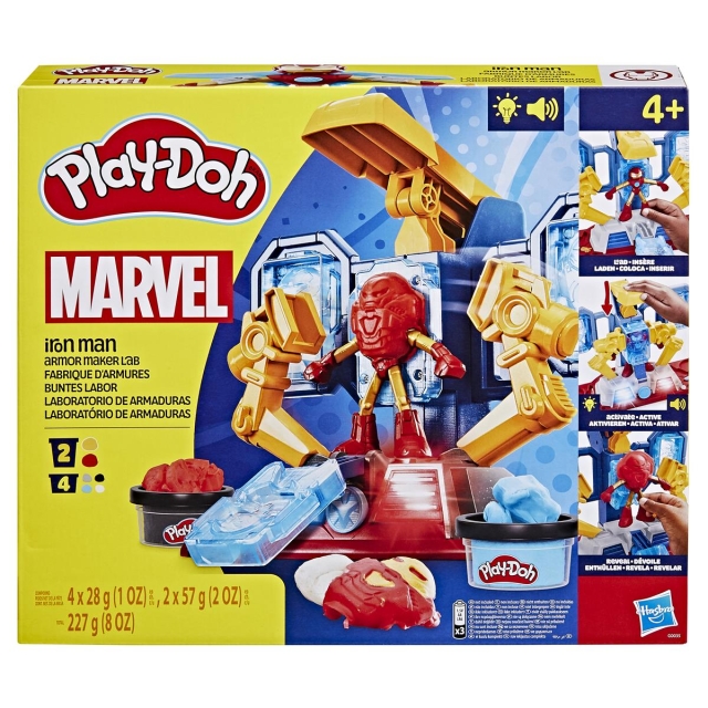 Play-Doh Marvel Iron Man Armor Maker Lab lekset