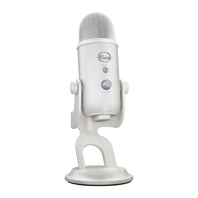 Blue Microphone Blå - Mic Yeti Aurora Collection USB Mic Vit dimma