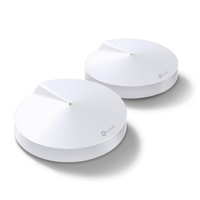 TP-Link Deco M5 (2-pack) AC1300 Wi-Fi-system med nät för hela hemmet