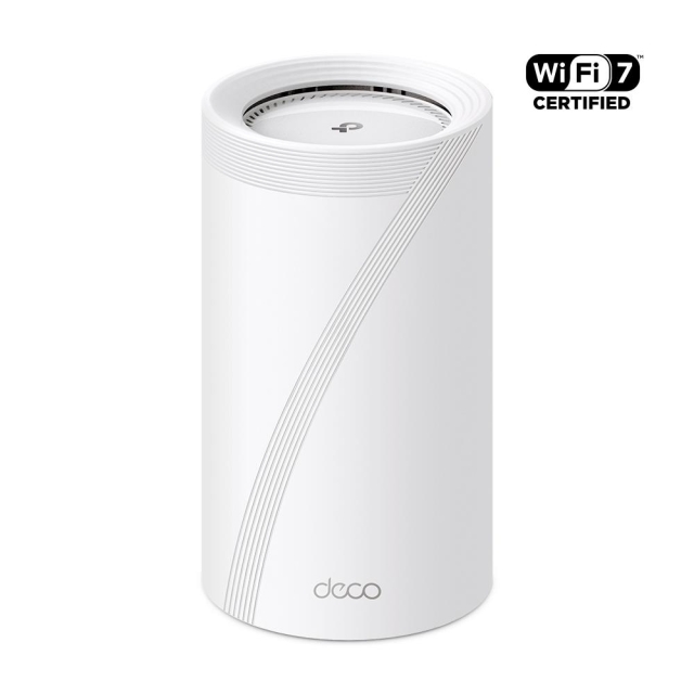 TP-Link Deco BE85 Wi-Fi 7 BE19000 Wi-Fi-system med nät för hela hemmet (1-pack)