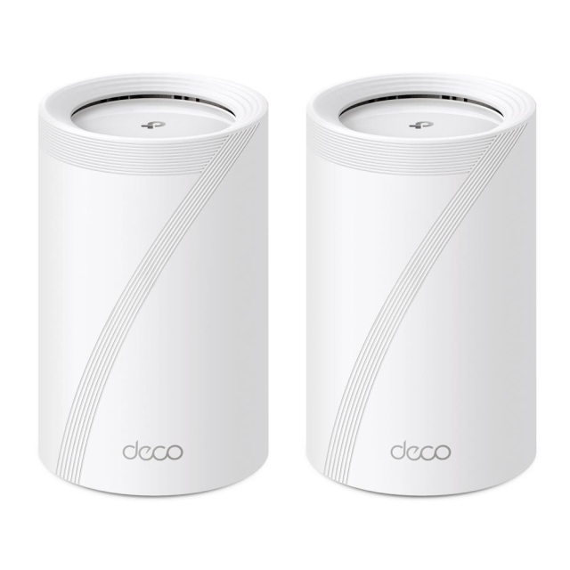 TP-Link Deco BE65 Wi-Fi 7 BE9300 Wi-Fi-system med nät för hela hemmet (2-pack)