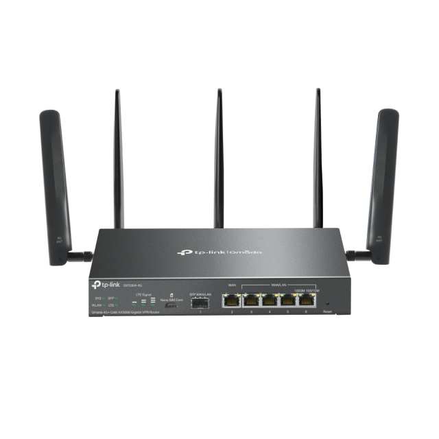 TP-Link AX3000 Omada 4G+ Cat6 Gigabit VPN Router /ER706W-4G