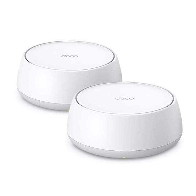 TP-Link Deco BE25 BE3600 Wi-Fi 7-system med nät för hela hemmet (2-pack)