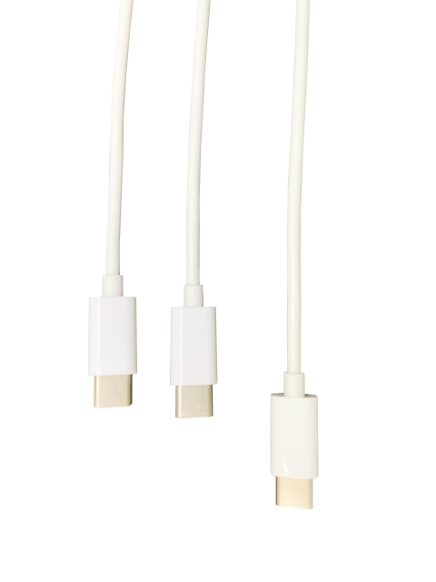 Steelplay Dual Play & Charge-kabel för Ps5-kontroller - vit