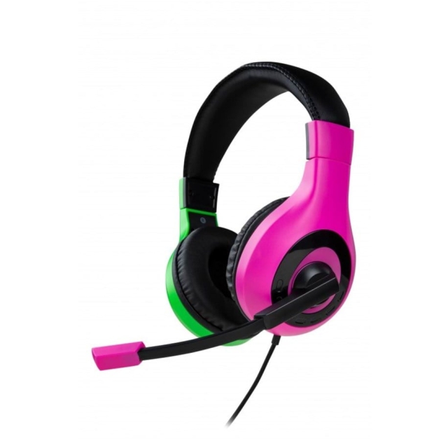 NACON Stereo Gaming Headset V1 - Rosa/Grön