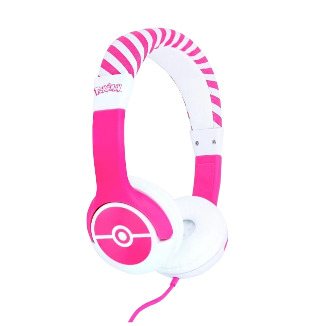 OTL Junior hörlurar - Pokemon Pokeball Rosa (PK0842)