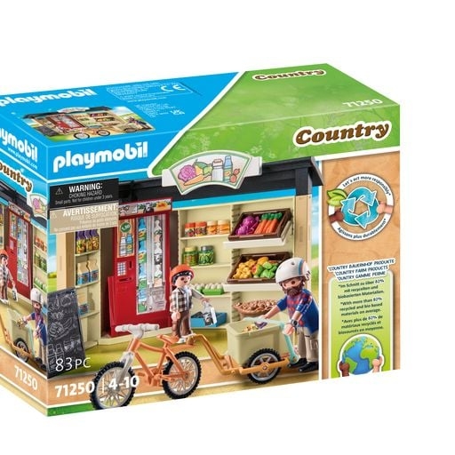 Playmobil gårdsbutik - öppet 24 timmar om dygnet (71250)