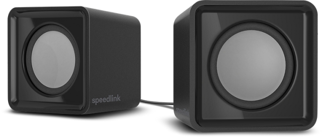 Speedlink TWOXO stereohögtalare, svart