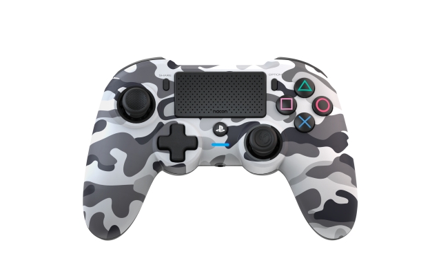 NACON Trådlös Dualshock 4 V2-handkontroll Asymmetrisk Camo Grey (PS4)