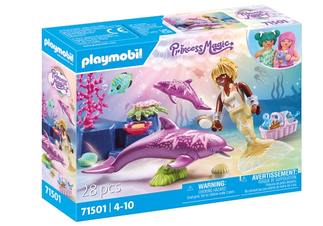 Playmobil Sjöjungfru med delfiner (71501)