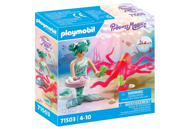 Playmobil Sjöjungfru med färgskiftande bläckfisk (71503)