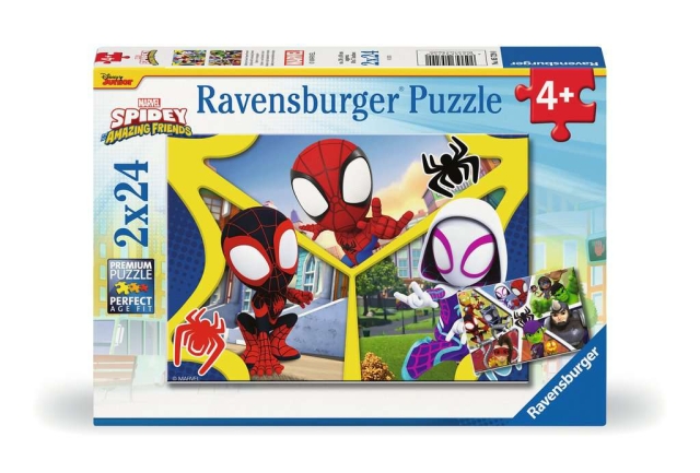 Ravensburger Pussel Spidey och fantastiska vänner 2x24p