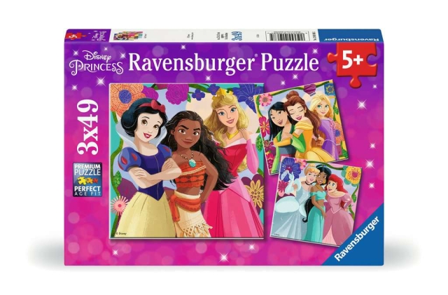 Ravensburger Pussel Disney Princess 3x49p