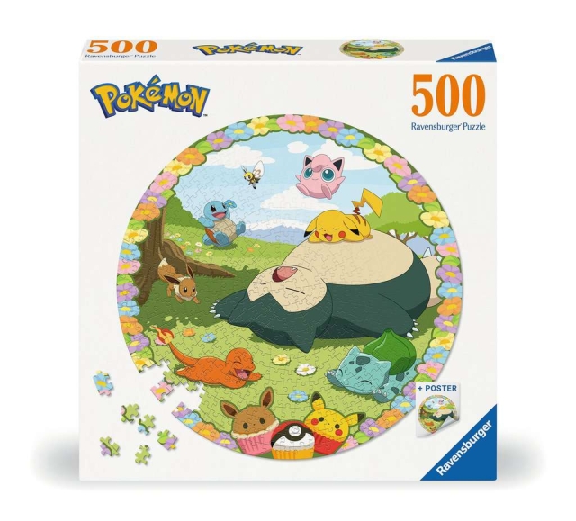 Ravensburger Pussel Blomstrande Pokémon 500p