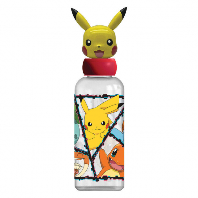 STOR Vattenflaska m/3D-figur 560 ml - Pokémon (088808723-10127)
