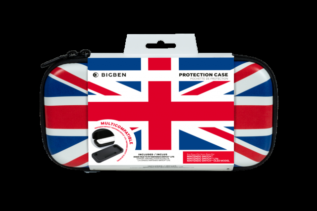 NACON Väska Fodral Uk Flag /Nintendo Switch