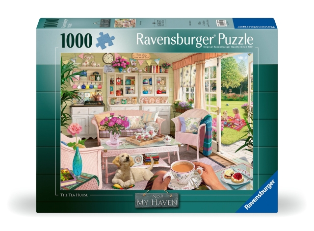 Ravensburger Pussel The Tea Shed 1000p (12000164)
