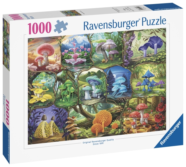 Ravensburger Pussel Vackra svampar 1000p (12000424)