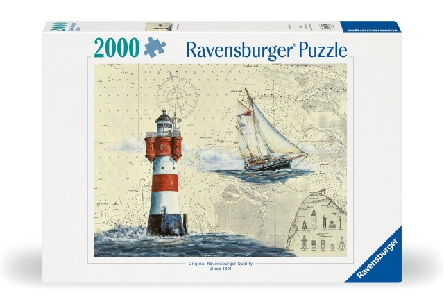 Ravensburger Pussel Romantiska Fyren 2000p (12000804)