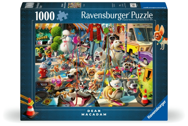Ravensburger Pussel The Dog Walker 1000p (12000876)