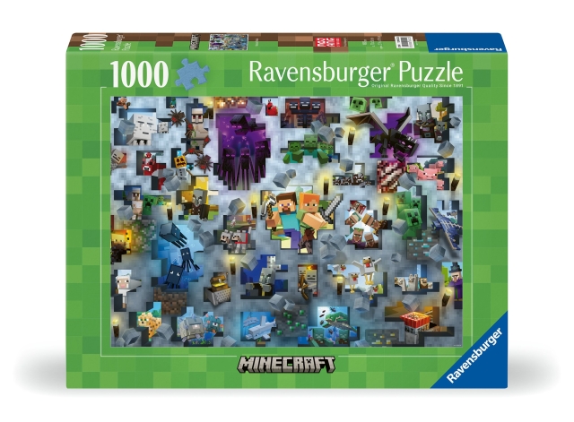 Ravensburger Pussel Minecraft Mobs 1000p (12000422)