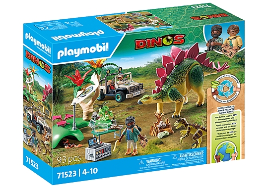 Playmobil Forskningsläger med dinosaurier (71523)