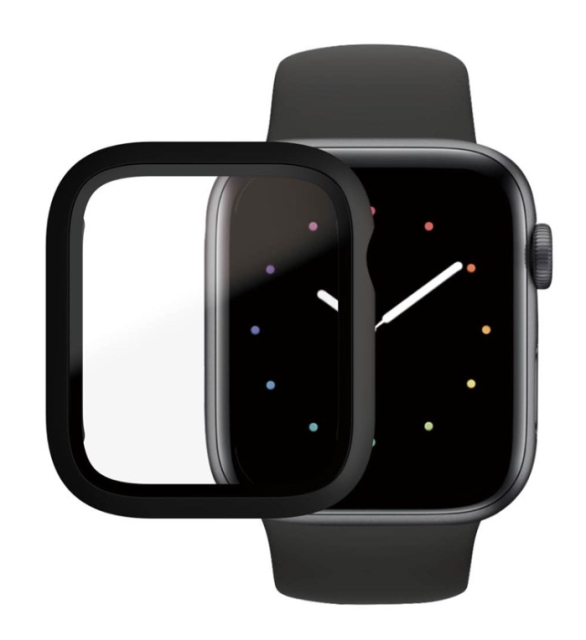PanzerGlass Skärmskydd Full Body Apple watch 4 - 5 - 6 - SE 44mm - Svart