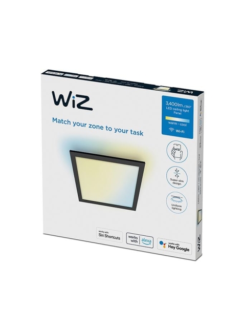 WiZ Panel WiZ Ceiling SQ 36W Svart 27-65K TW